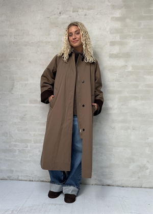 Gaby coat Taupe Brown Skall Studio 